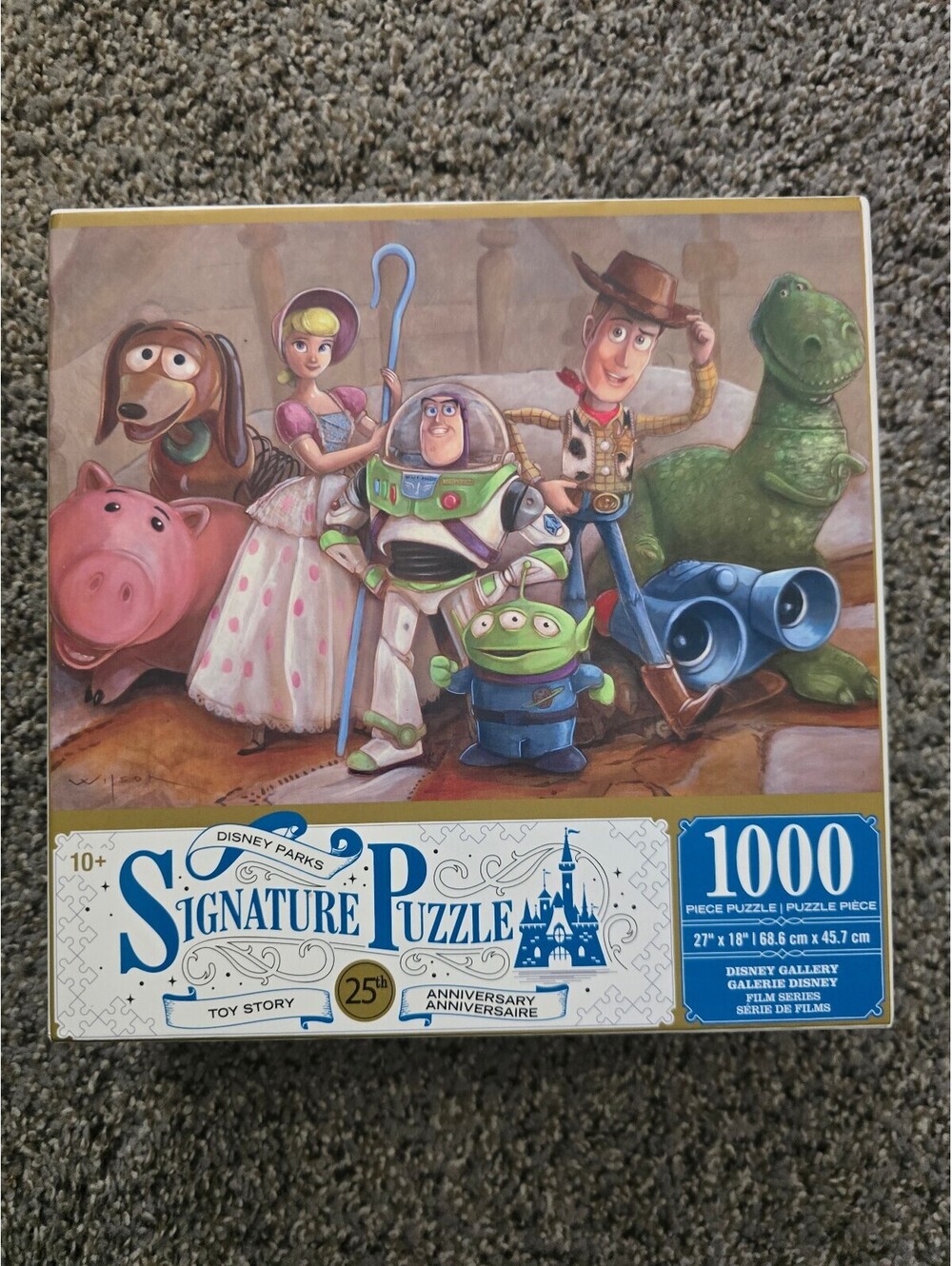 Disney Parks Signature Puzzle Toy Story 25th Anniversary 1000 Piece Puzzle